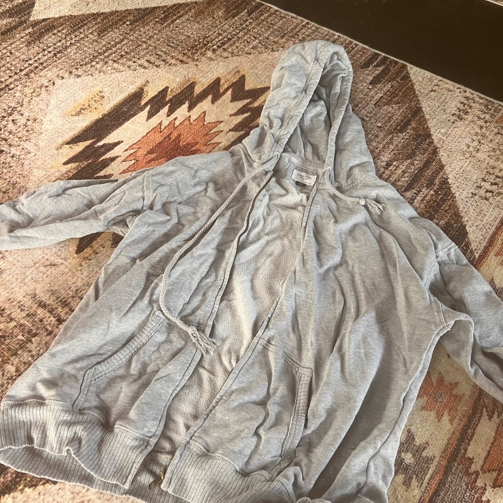American Eagle Outfitters Heather Gray Hoodie
